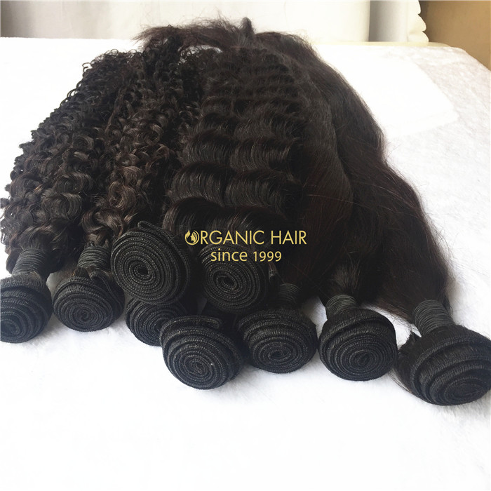 Wholesale virgin brazilian remy hair extensions